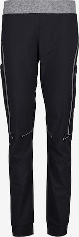 CMP Tapered Outdoorhose in Schwarz: Vorderseite