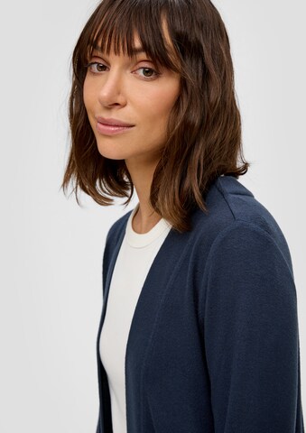 s.Oliver Gebreid vest in Blauw