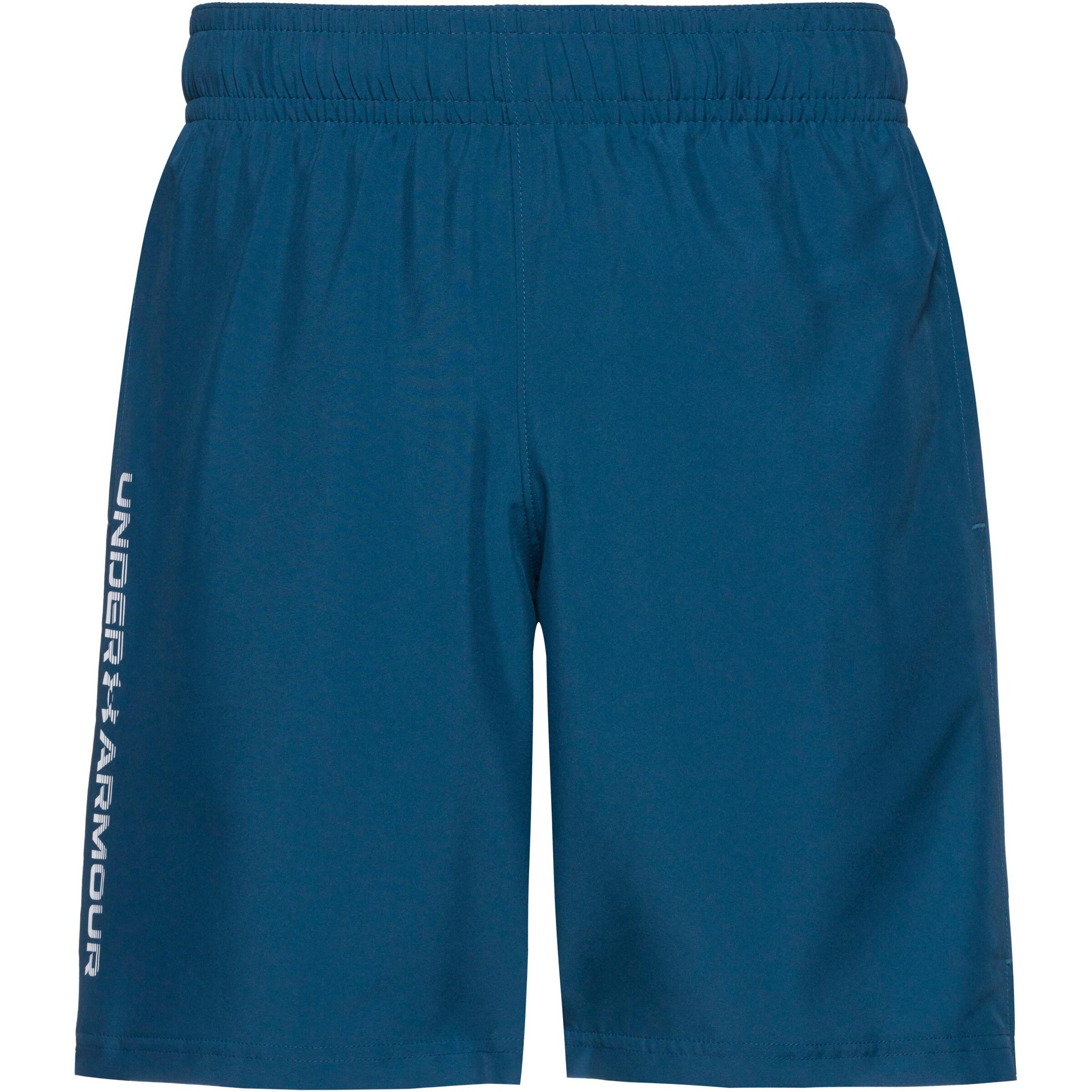 UNDER ARMOUR Sportshorts 'Wordmark' in Blau: Vorderseite