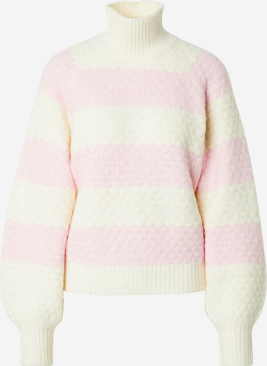 Megztinis 'Mulled Wine' iš florence by mills exclusive for ABOUT YOU, spalva – šviesiai rožinė / vilnos balta, Prekių apžvalga