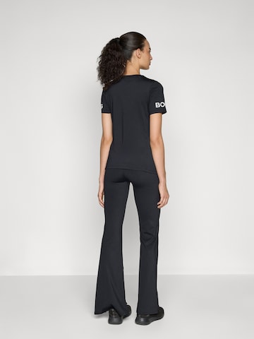 juoda BJÖRN BORG Plačios klešnės Sportinės kelnės 'STUDIO'