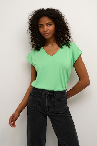 Kaffe - Camiseta 'KA Lise' en verde: frente