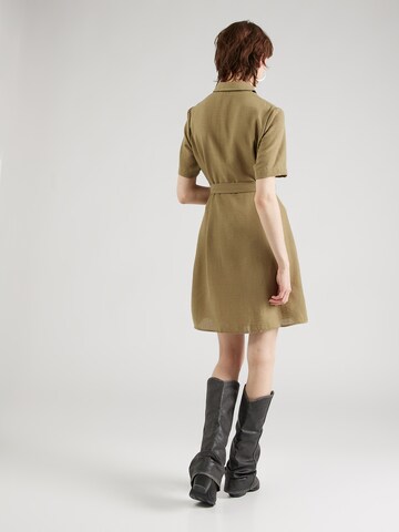 PIECES Shirt Dress 'MADDIE' in Green