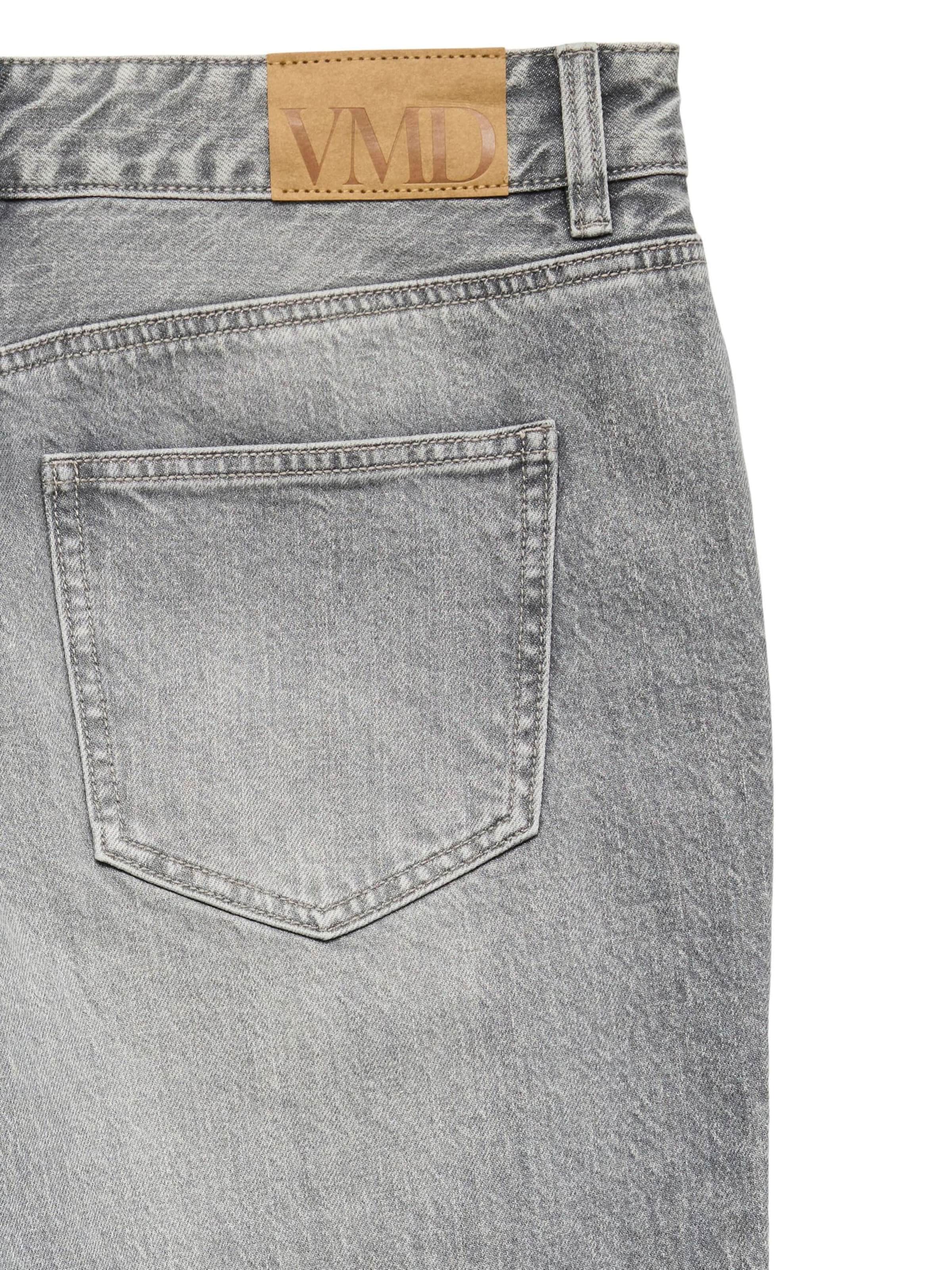 VERO MODA Wide Leg Jeans 'VMFaye' i grå