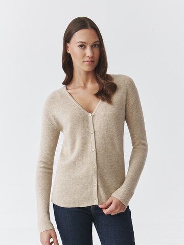TATUUM Knit cardigan 'ELLA' in Beige: front