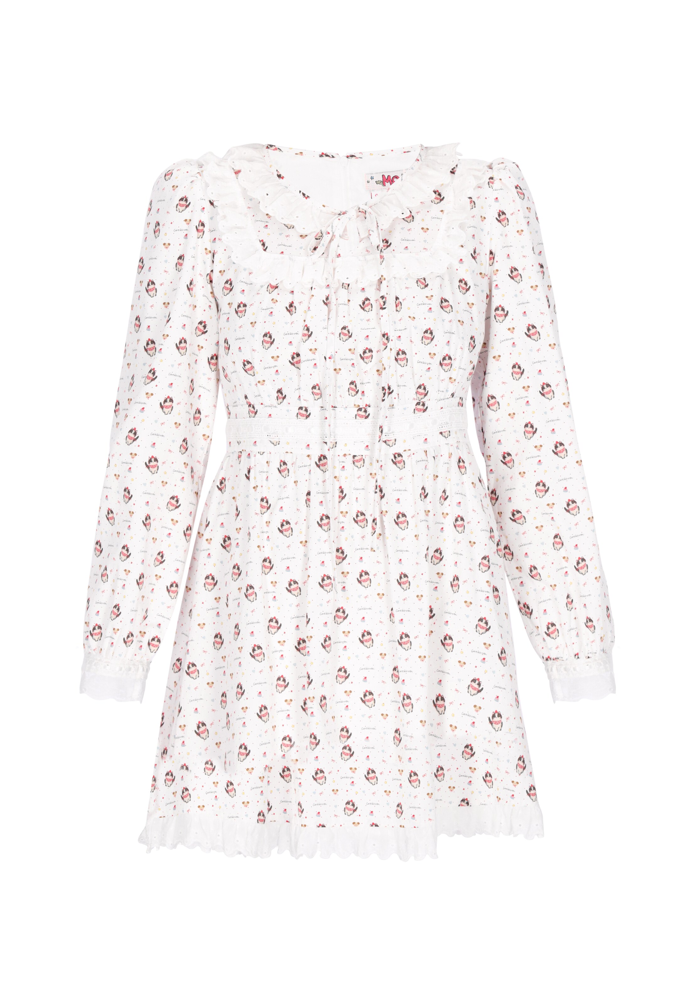 MYMO Vestido em mistura de cores / offwhite, Vista do artigo