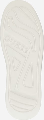 Sneaker low 'Elbina' de la GUESS pe alb