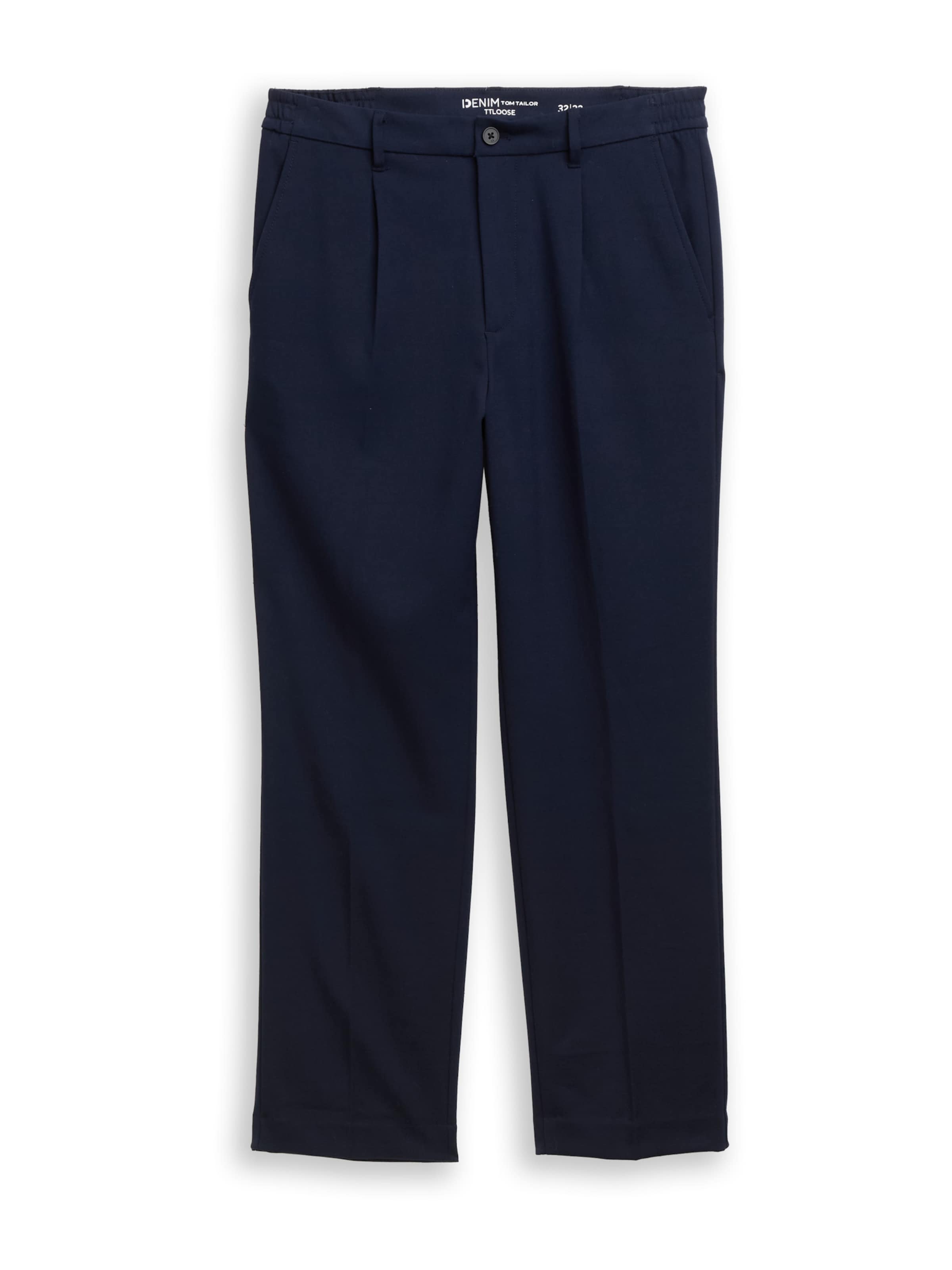 TOM TAILOR DENIM - regular Pantalón en azul: frente