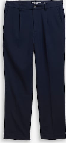Pantalon TOM TAILOR DENIM en bleu : devant