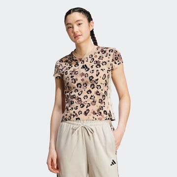 ADIDAS SPORTSWEAR Performance Shirt 'AOP' in Beige: front