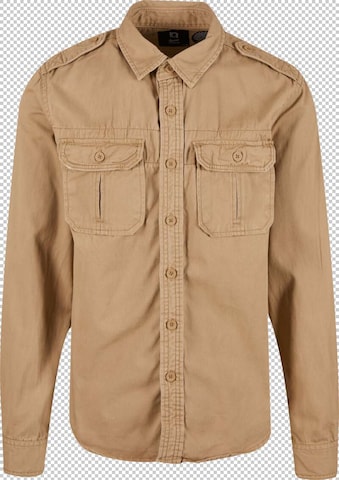 Brandit Рубашка в Бежевый: спереди