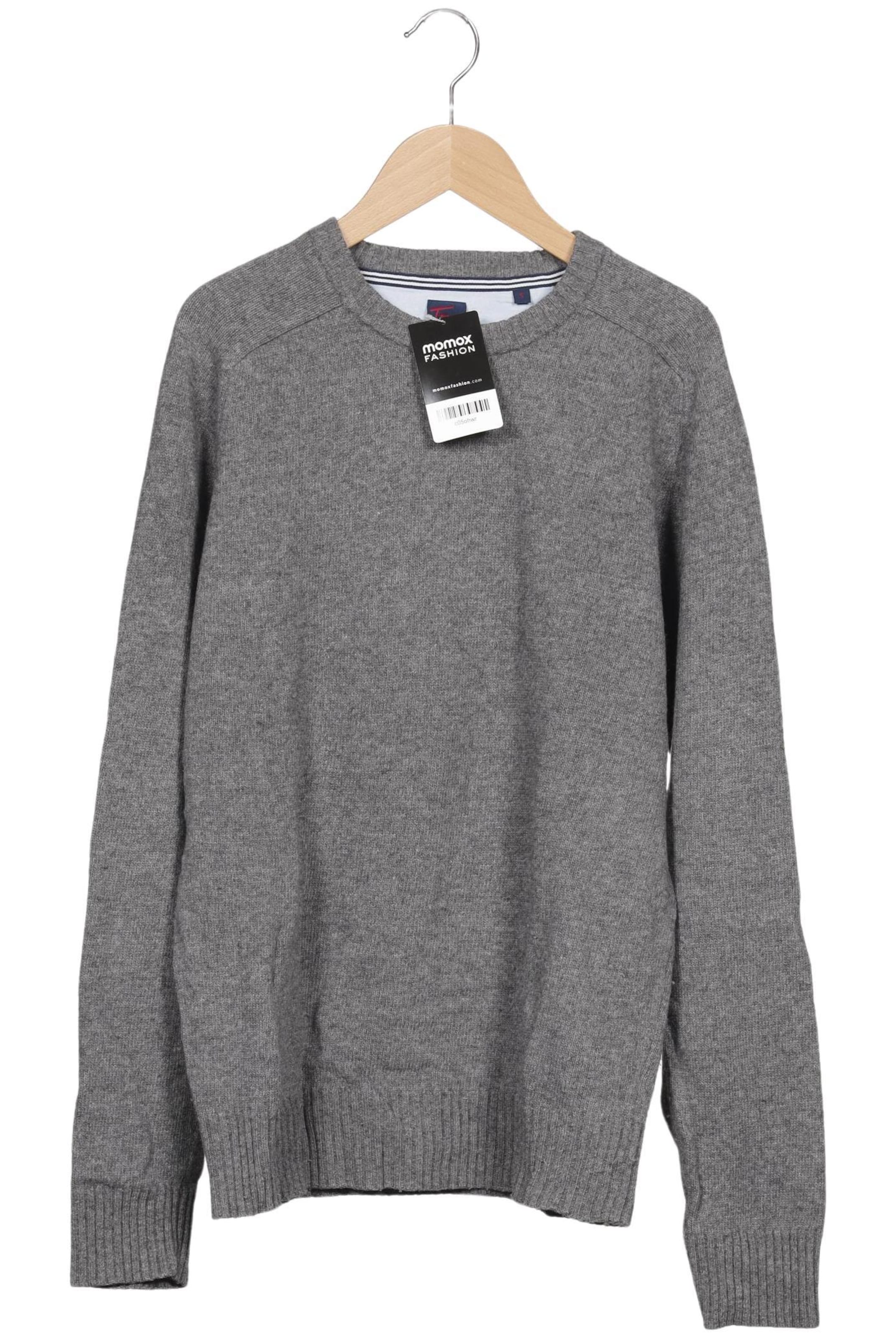 Tom Rusborg Sweater & Cardigan in S in Grey: front