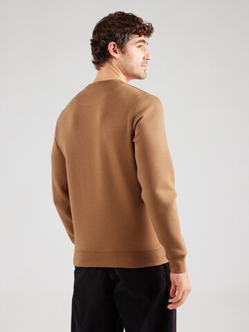 BLEND Sweatshirt 'NOOS' in Braun