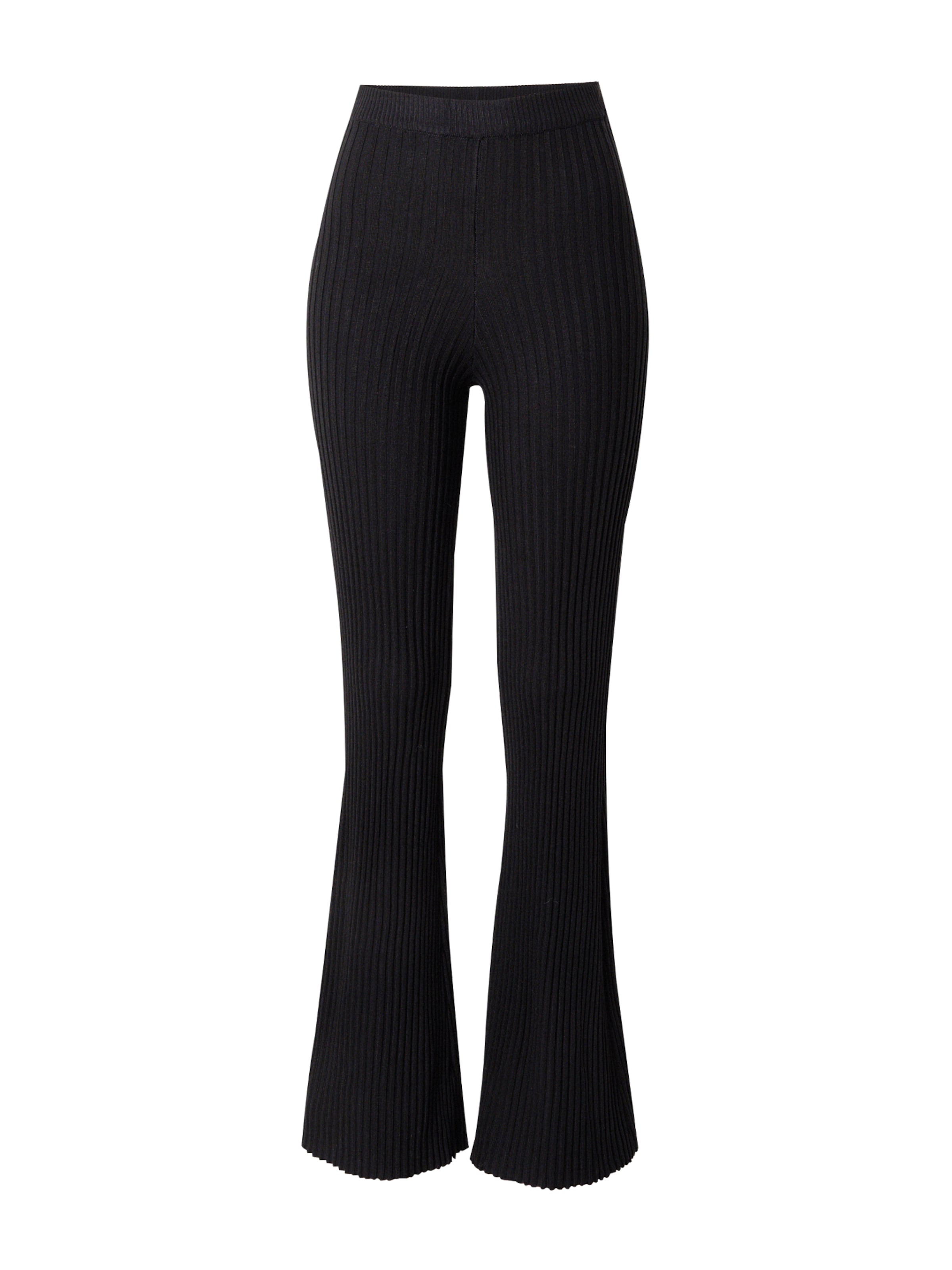 Urban Classics - Flared Leggings em preto: frente