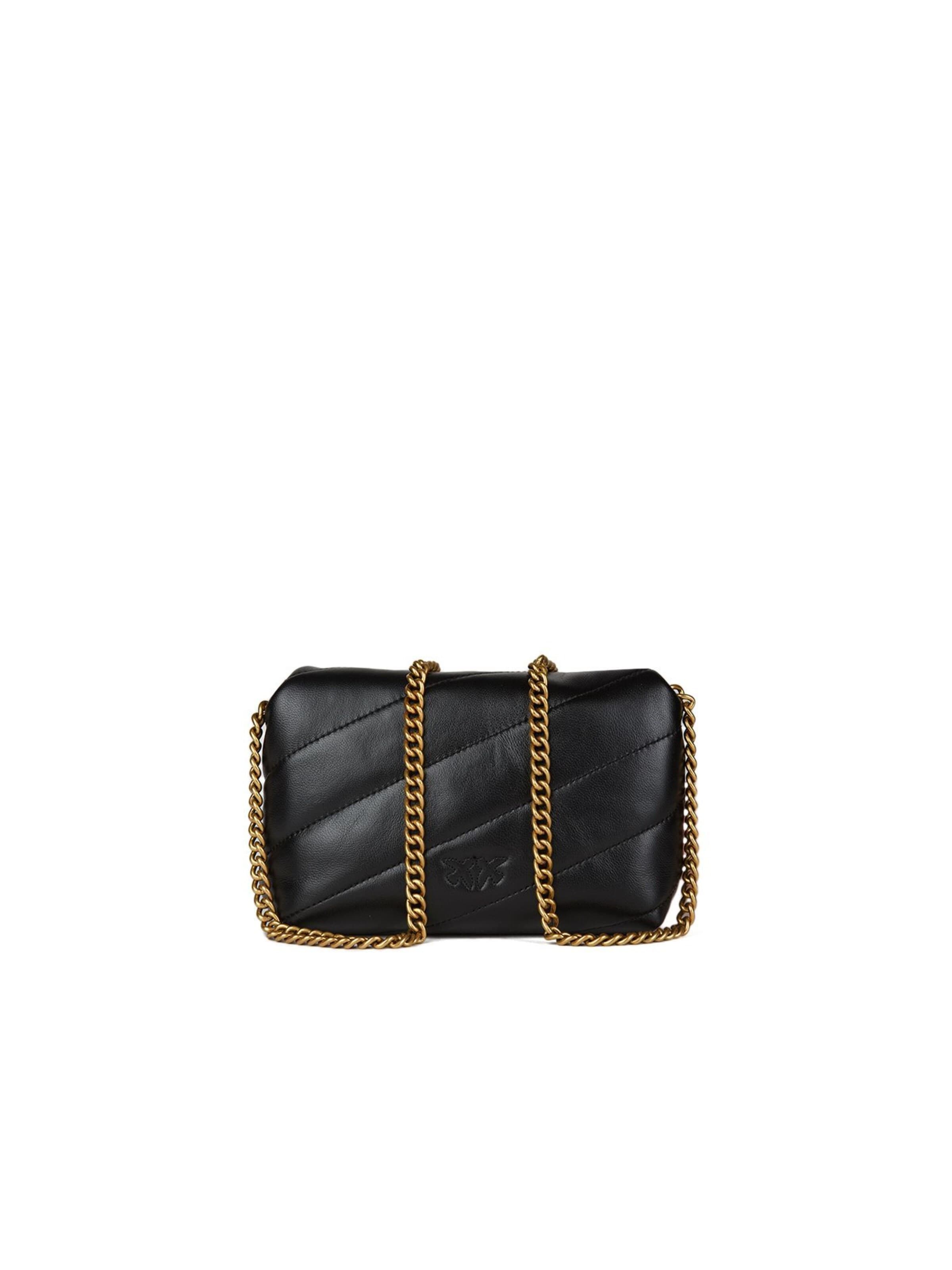 PINKO - Bolso de hombro 'LOVE BABY' en negro