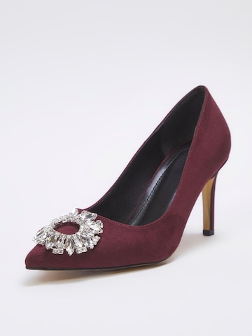 Escarpins Trendyol en rouge : devant