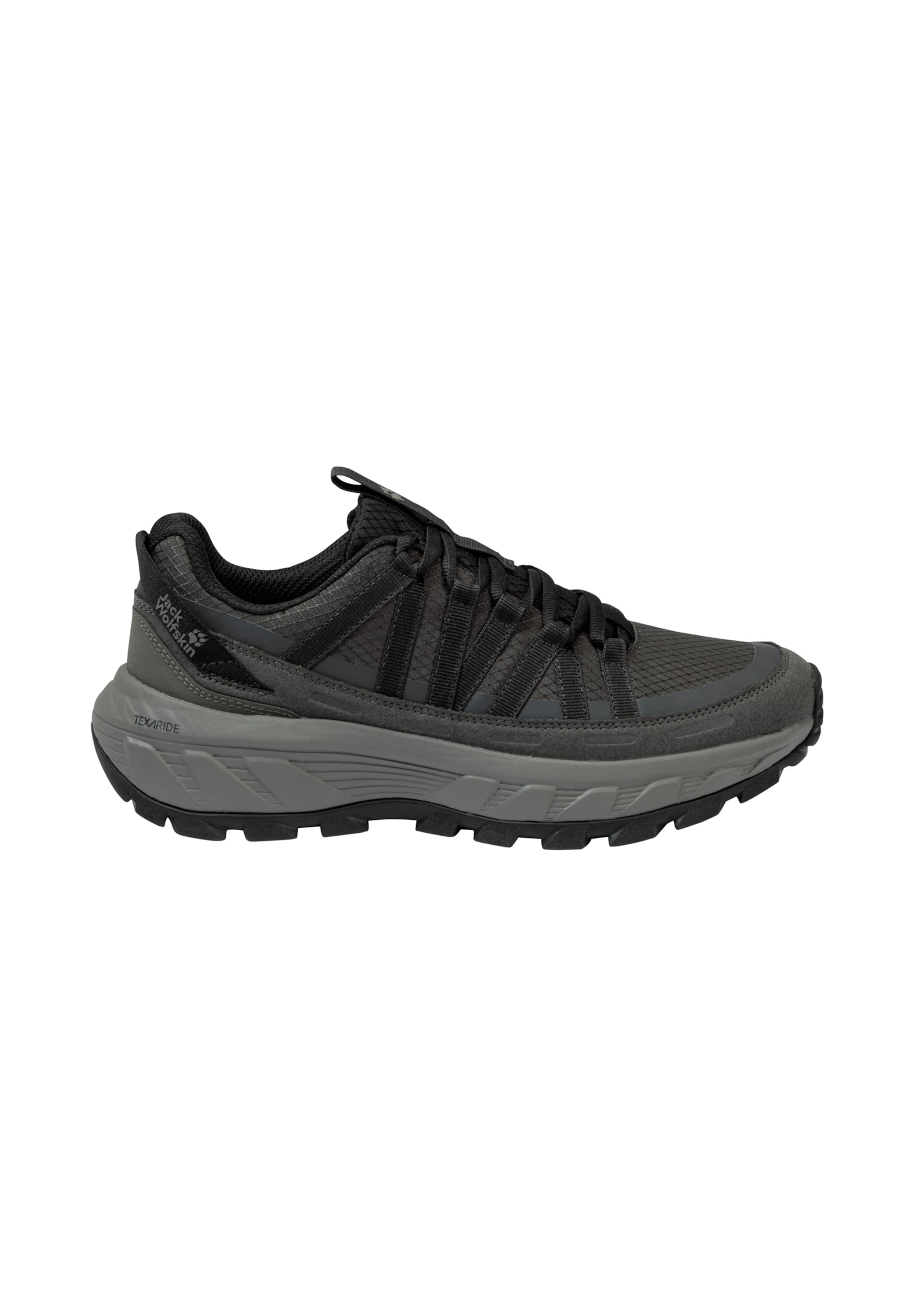 JACK WOLFSKIN Félcipő 'WILD HIKE' - szürke