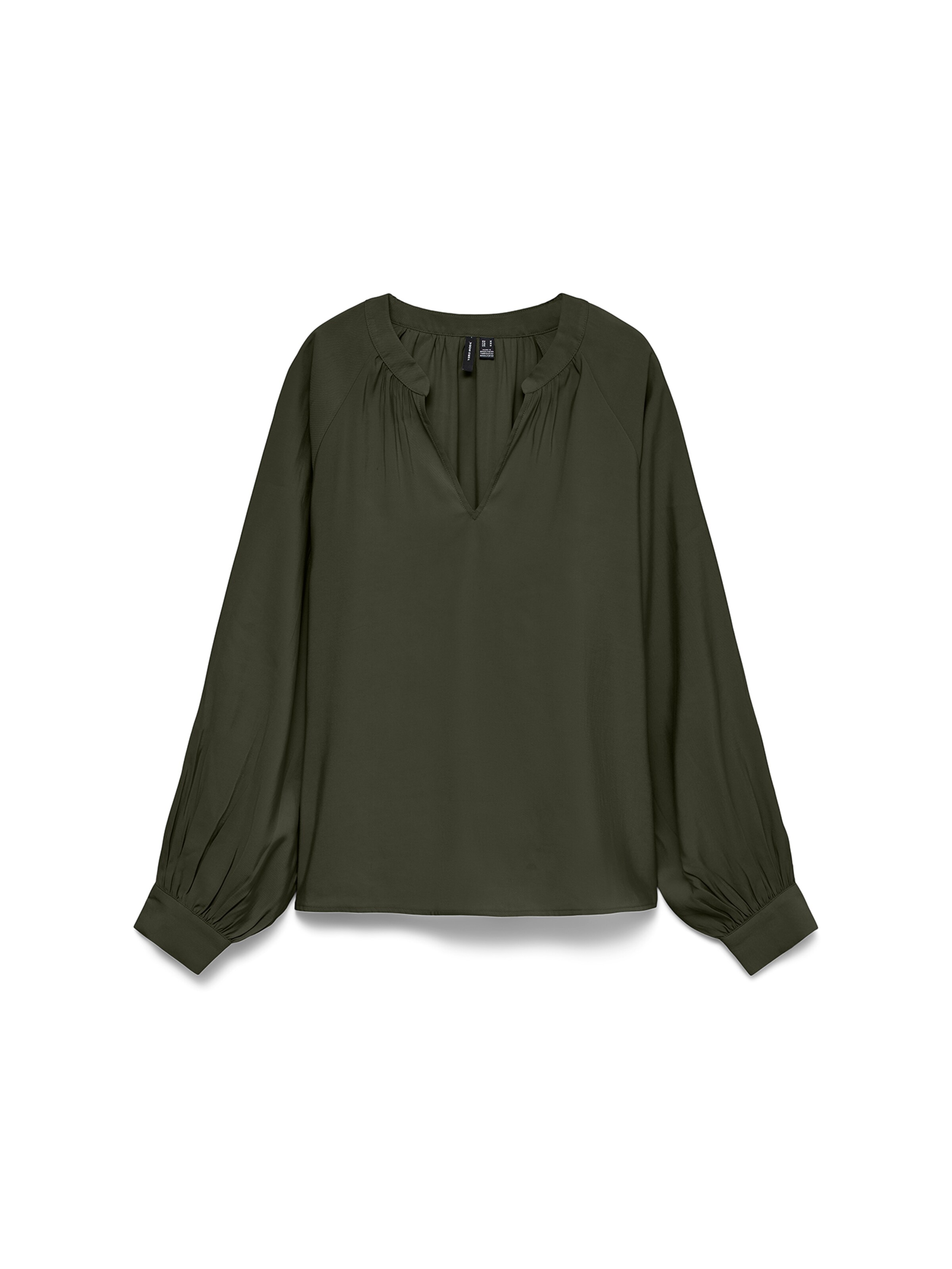 VERO MODA - Blusa 'VMLOUISA' en verde: frente