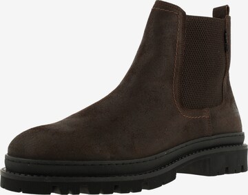 BULLBOXER Chelsea boots in Bruin: voorkant