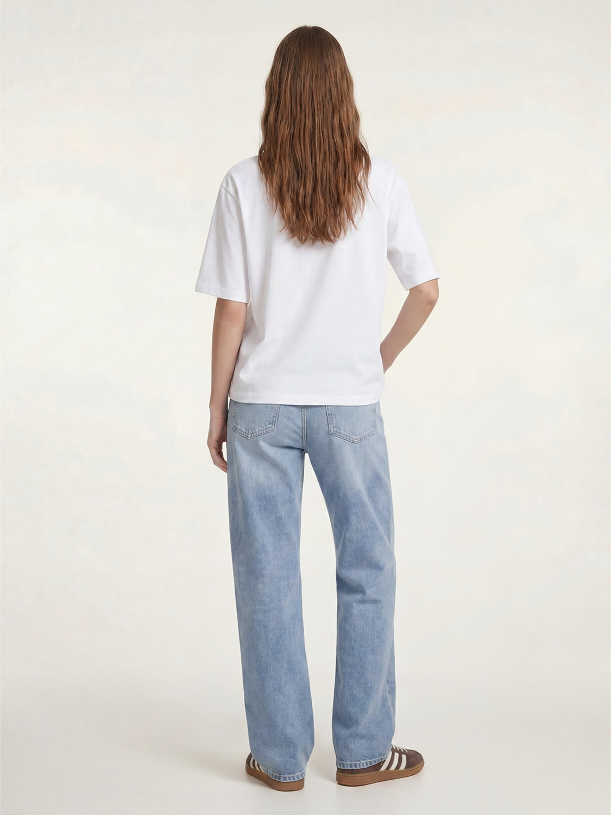 SEASOND Top 'Tee Cotton Feel' in Wit