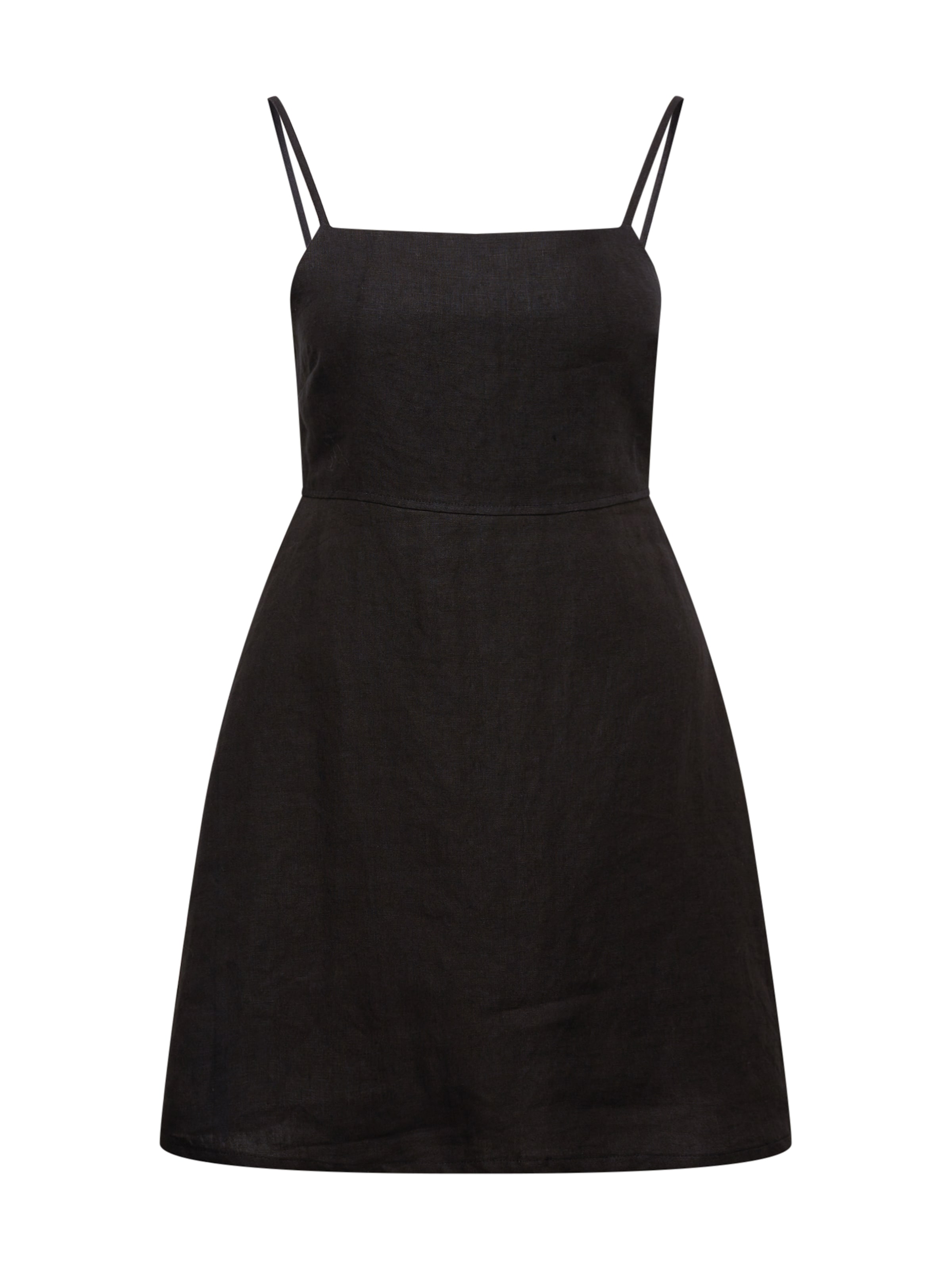 A LOT LESS Платье 'Carolina' в Черный: спереди