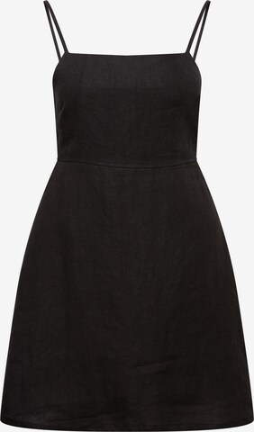 A LOT LESS Платье 'Carolina' в Черный: спереди