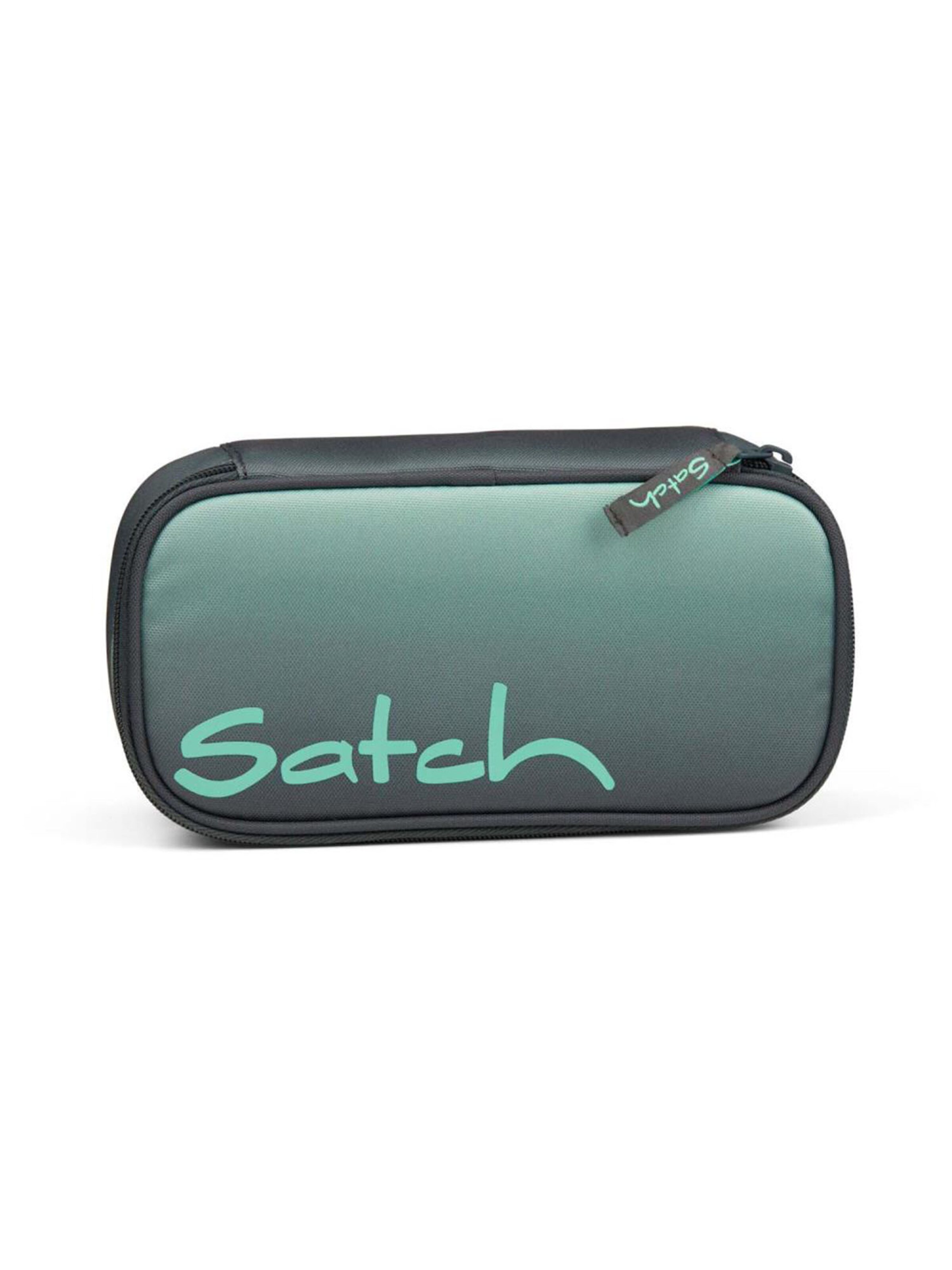 Satch Backpack 'Pack Schulrucksack Set 3tlg' in Green