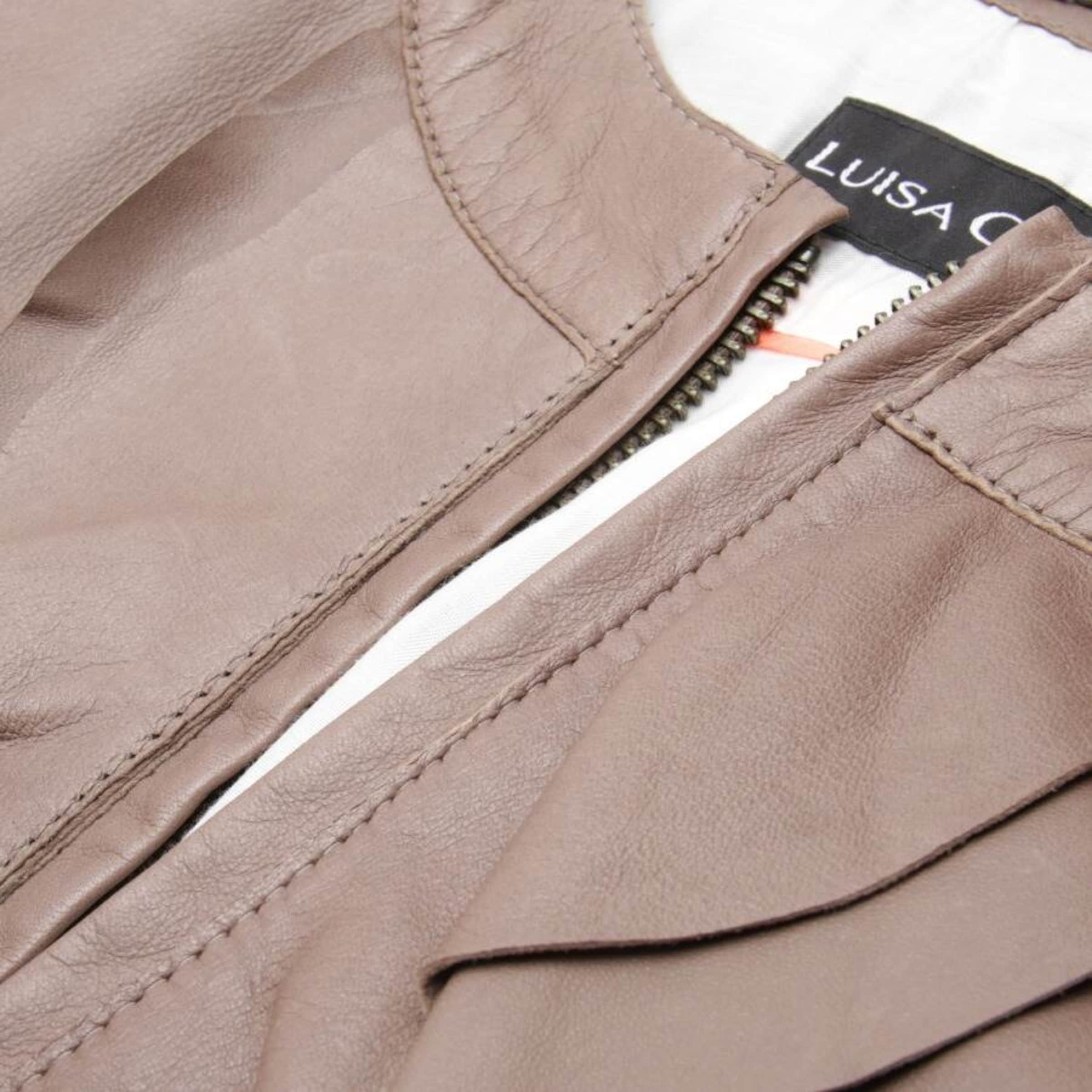 Luisa Cerano Jacket & Coat in S in Brown