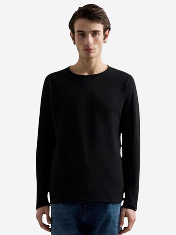 REPLAY Тениска 'BASIC JERSEY 30/1 M3592A.000.2660' в черно: отпред