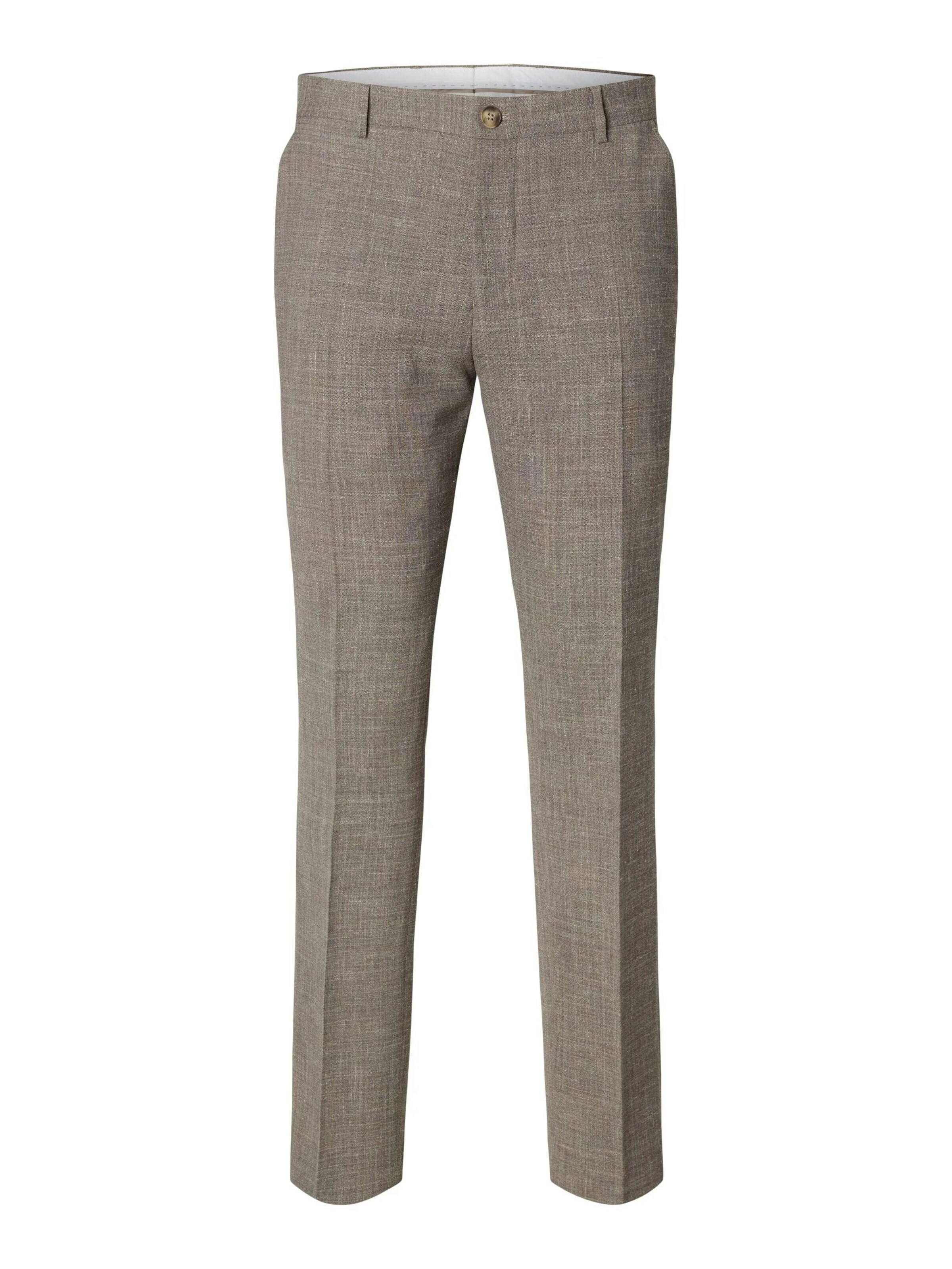 SELECTED Bukser '16087871' i beige: forside