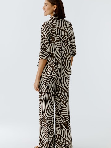 OUI Bluse in Braun