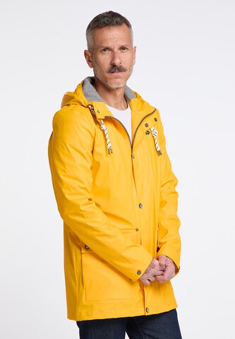 Schmuddelwedda - Chaqueta funcional 'Bridgeport' en amarillo: frente