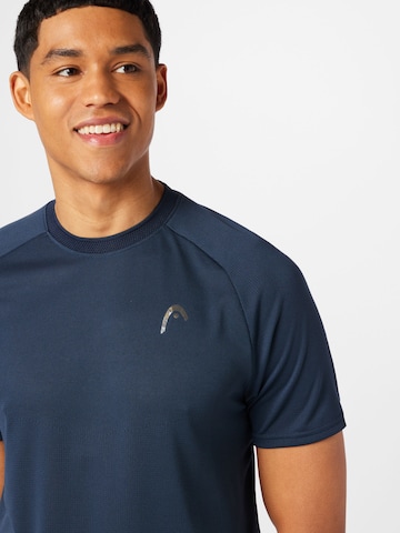 HEAD Sportshirt in Blau