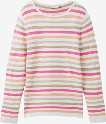 Pull-over TOM TAILOR en rose : devant