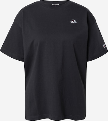 Champion Authentic Athletic Apparel Shirt 'Maxi' in Zwart: voorkant