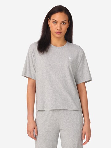 DKNY Slaapshirt 'Must Have Basic' in Grijs: voorkant