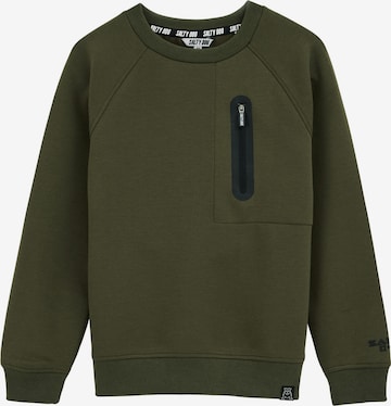 WE Fashion Collegepaita värissä vihreä: etupuoli