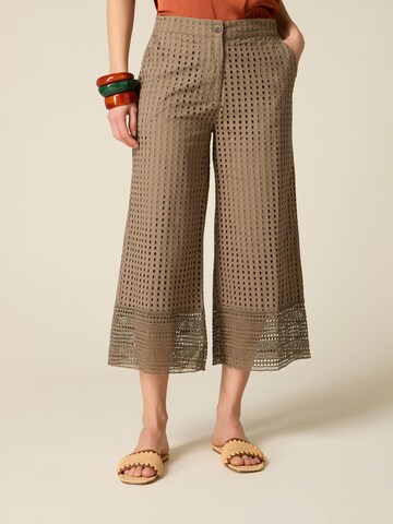 oltre Baggy Pants in Green: front