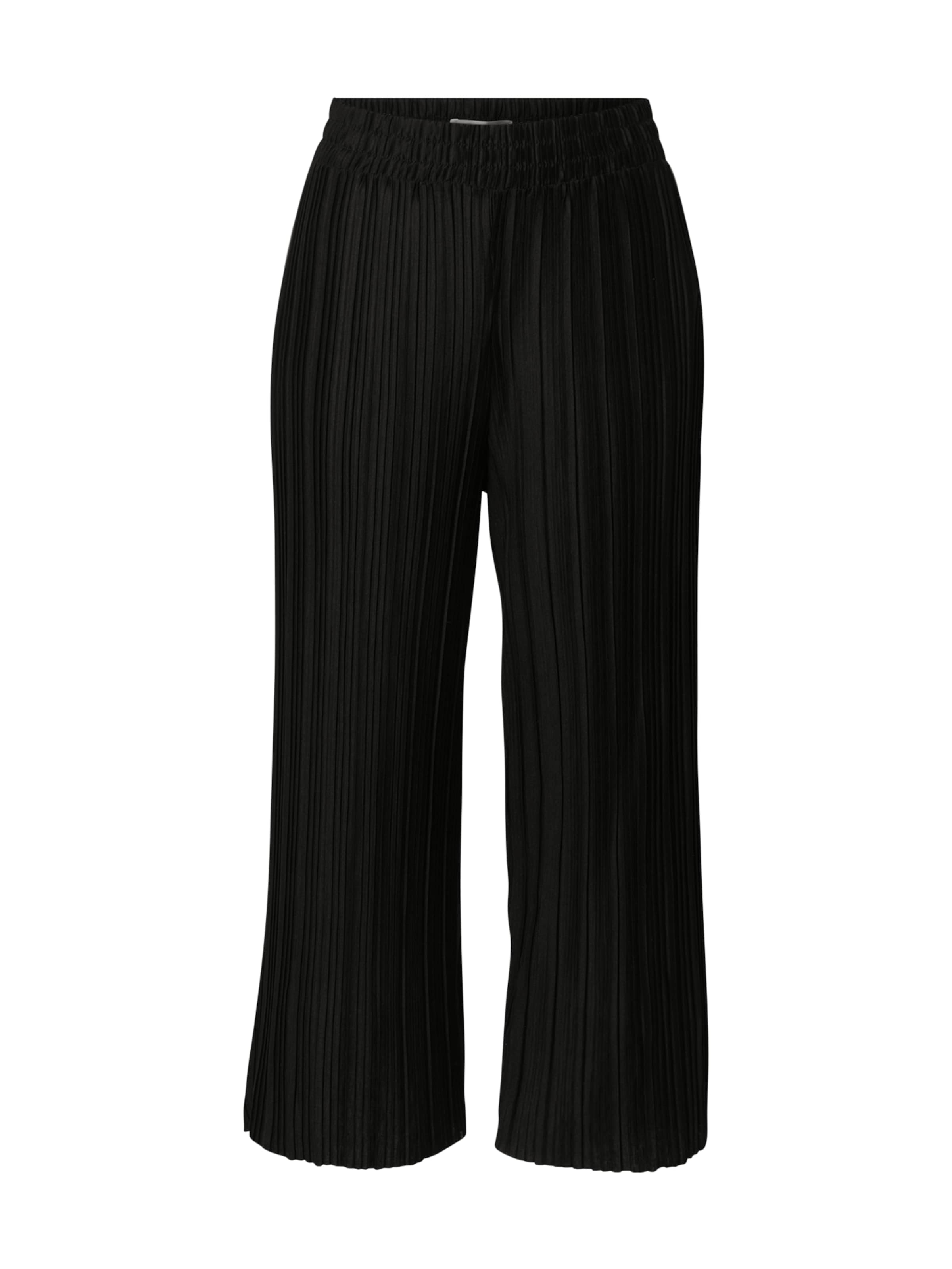 Soyaconcept Wide leg Byxa 'Kirit' i svart: framsida