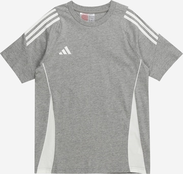 ADIDAS PERFORMANCE Functioneel shirt 'TIRO24' in Grijs: voorkant