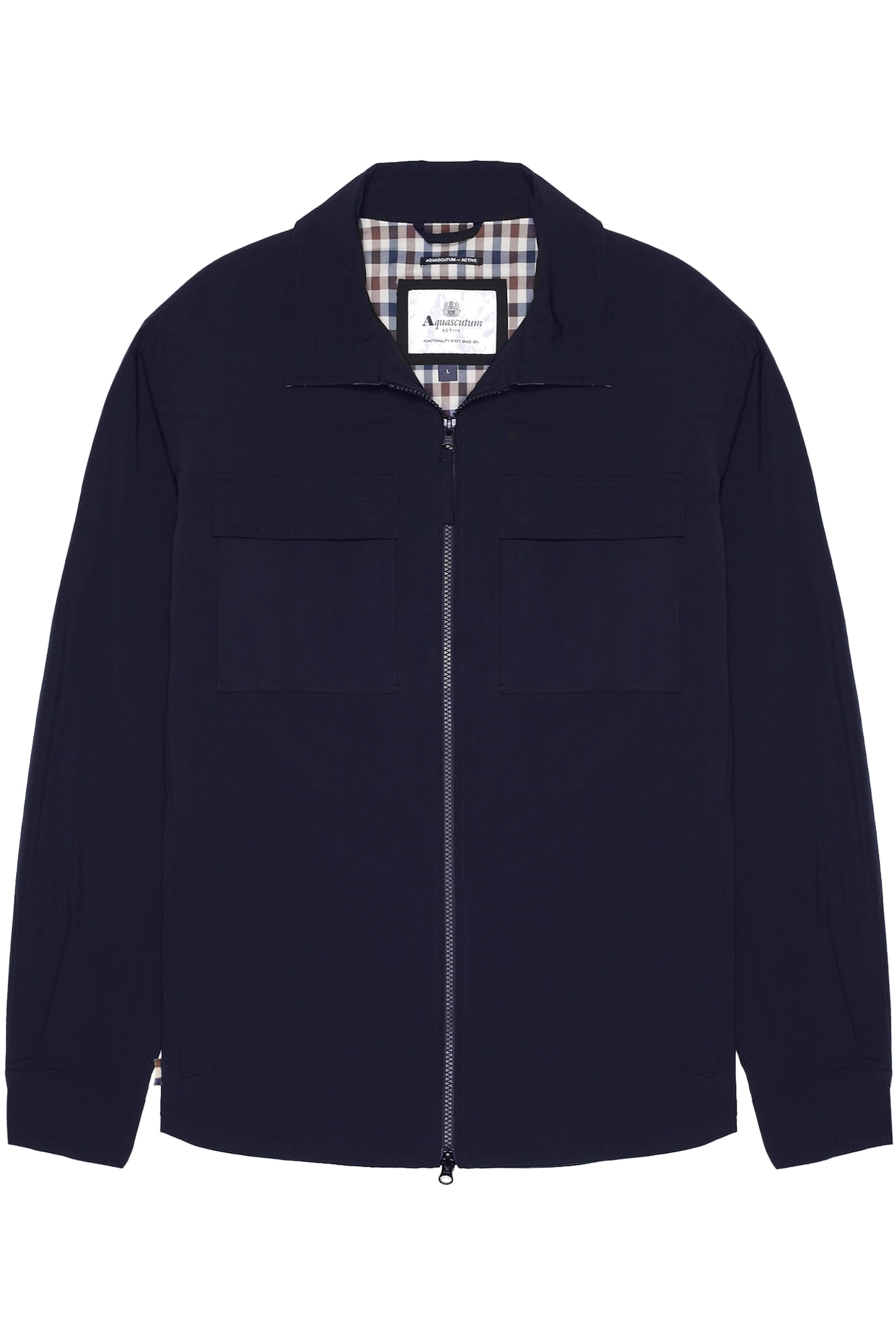 Aquascutum Active Jacke in Blau: Vorderseite