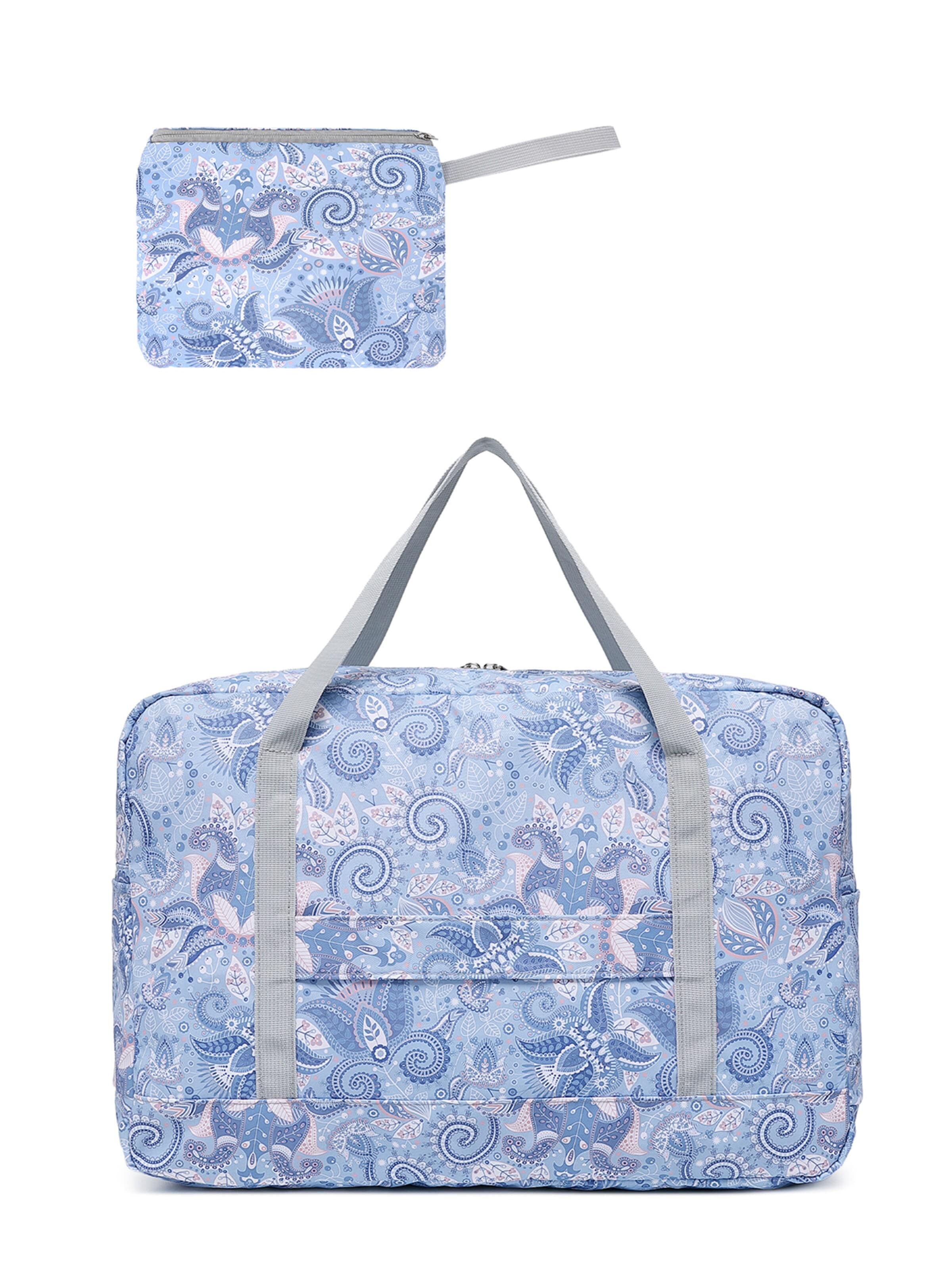 Kono Travel Bag in Blue: front