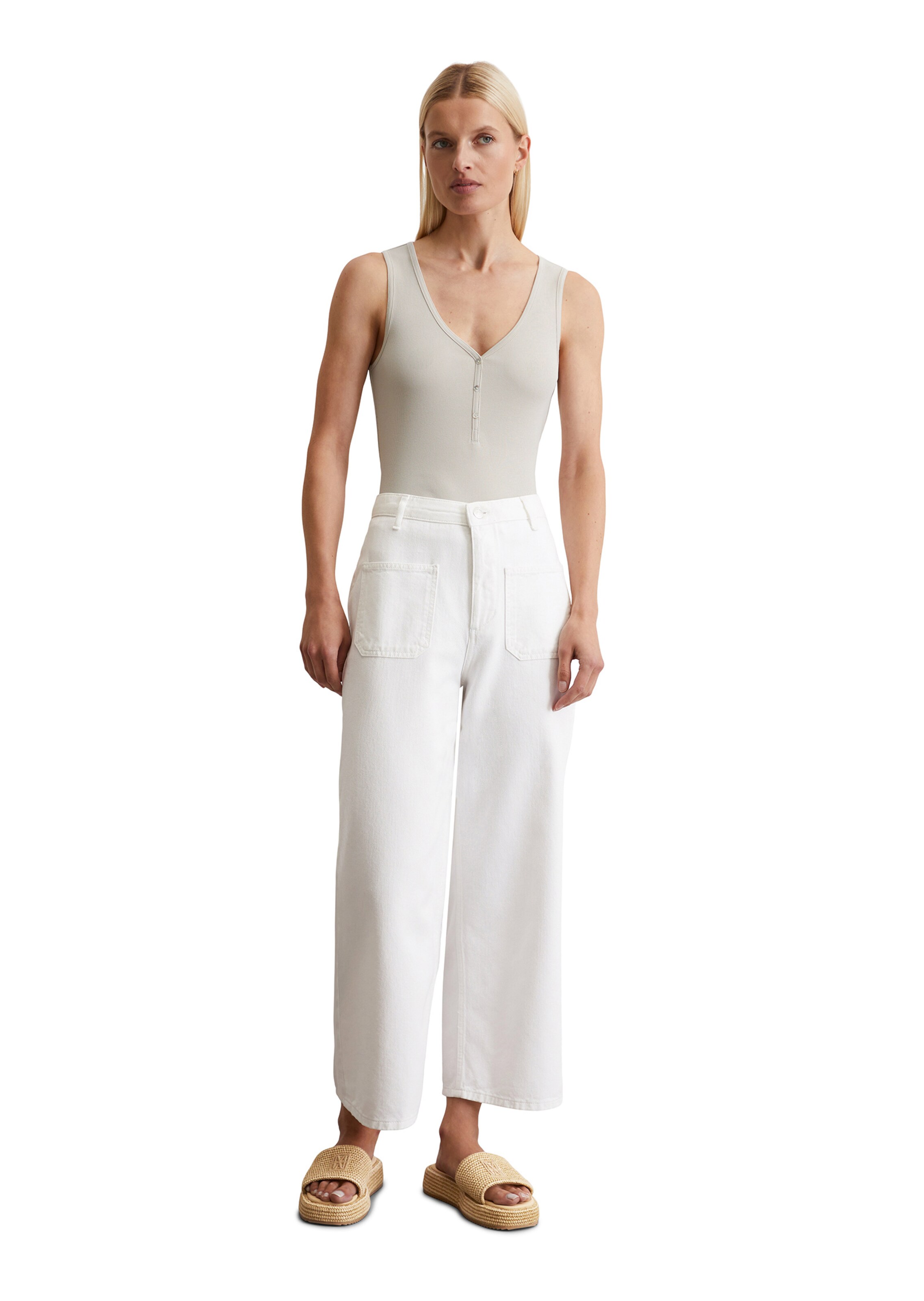 Marc O'Polo Top in Grau