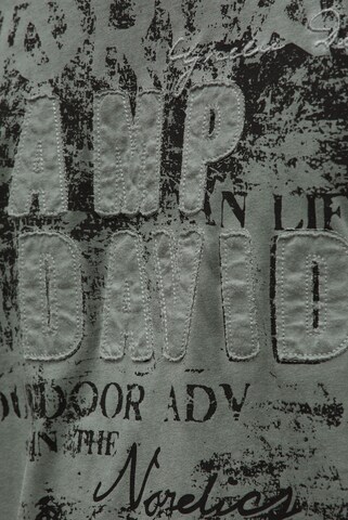 CAMP DAVID Shirt in Grey