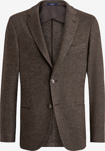 Boggi Milano Suit Jacket 'Houndstooth' in Brown: front