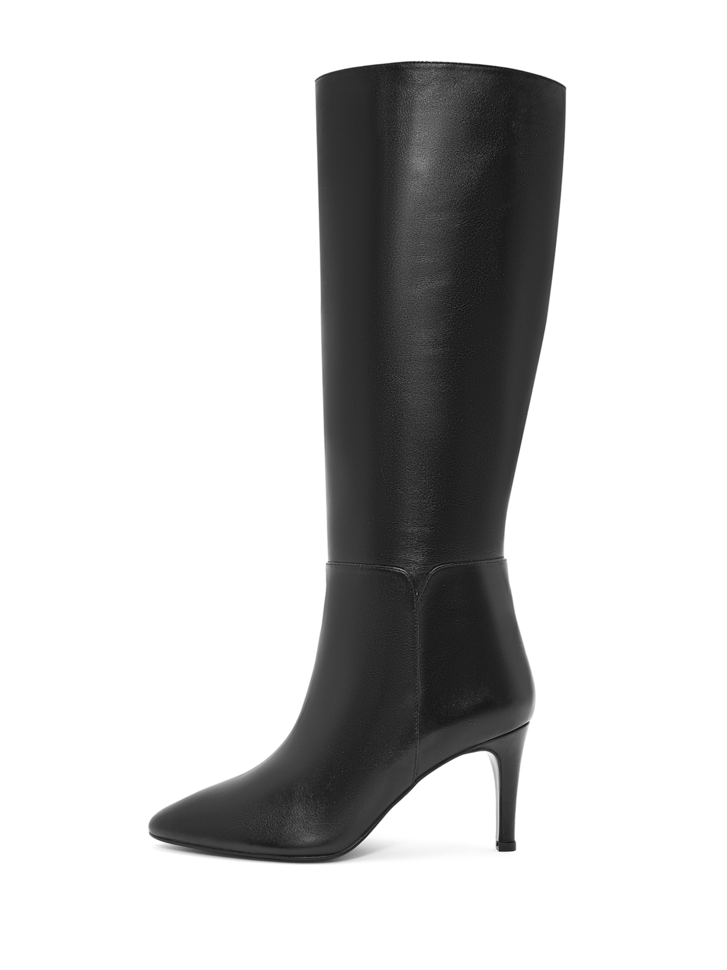 Bottes Derimod en noir : devant