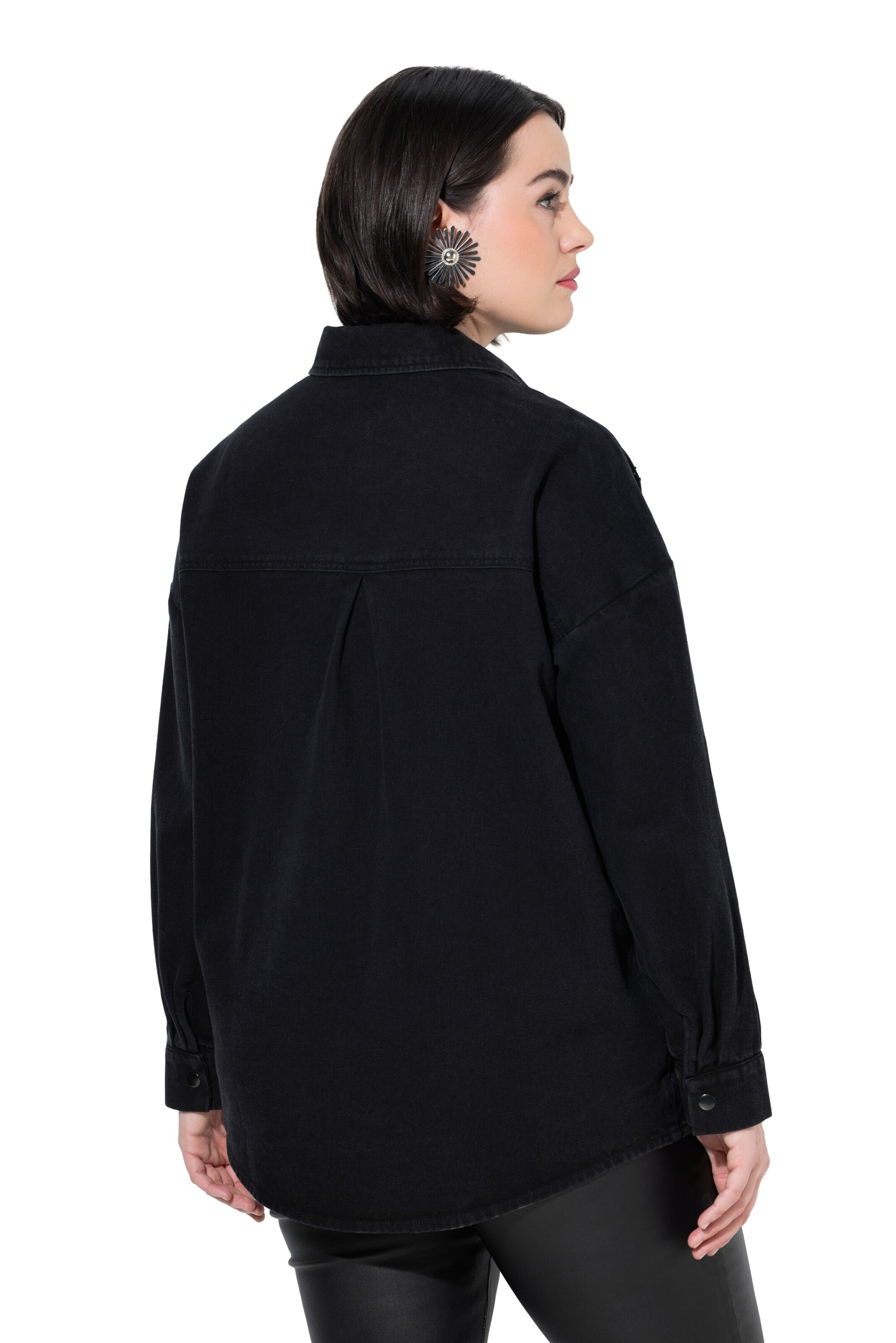 Ulla Popken Jacke in Schwarz