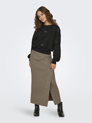 Gonna 'KATIA ' di ONLY in marrone