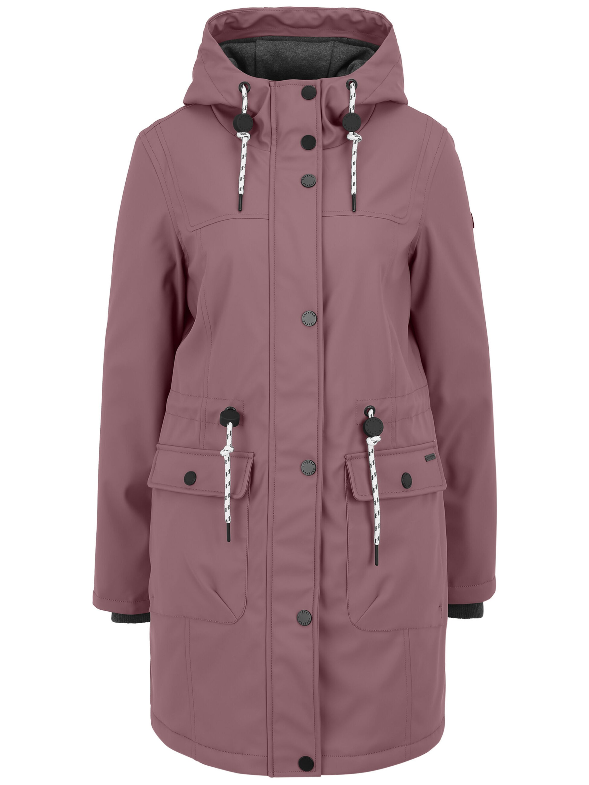 Covered Jacke 'Paula' in Pink: Vorderseite