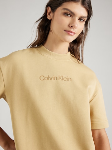 Calvin Klein Sukienka 'HERO' w kolorze beżowy